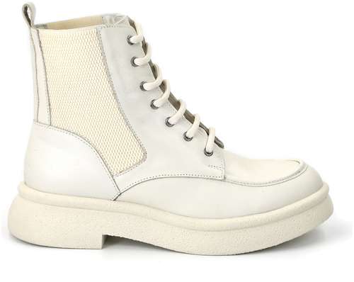 Женские высокие ботинки Clarks, белые / 12728590 - вид 2