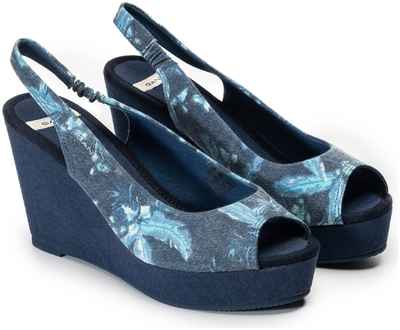 Женские туфли с открытым мыском/открытой пяткой Gant, синие 1279632