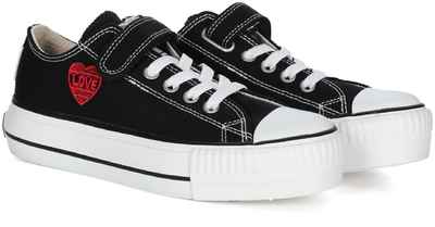 Детские кеды British Knights, черные 12714894