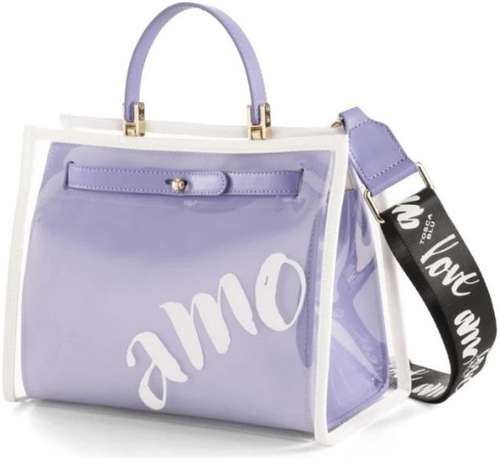 Женская сумка хэнд Tosca Blu, фиолетовая / 12723799 - вид 2