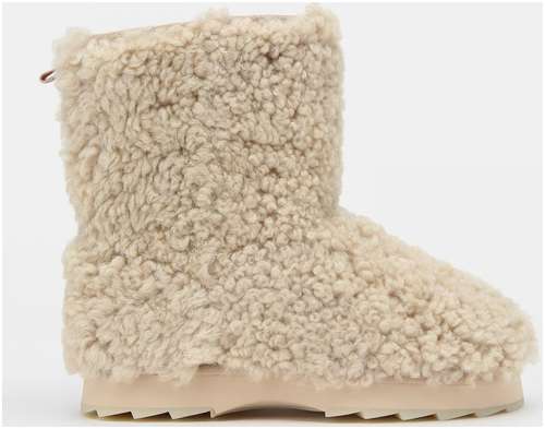 Женские полусапоги из овчины (угги) EMU Australia, белые 12738051