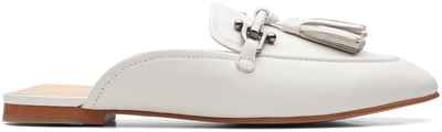 Женские мюли Clarks, белые / 1276786 - вид 2