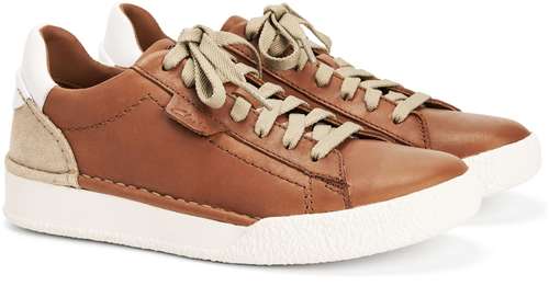 Женские кеды Clarks, коричневые 12735728