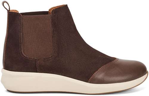 Женские челси Clarks, коричневые / 12735349 - вид 2