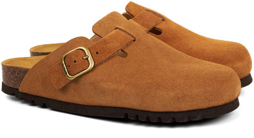 Женские сабо SCHOLL, коньячные 12736506