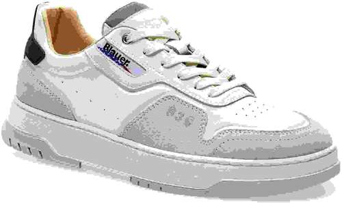 Мужские кроссовки Blauer, белые / 12724281