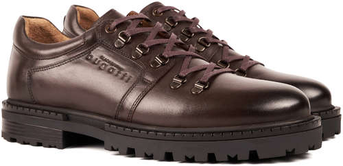 Мужские полуботинки Bugatti, коричневые 12737915