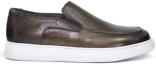 Мужские мокасины Clarks, хаки / 12736352 - вид 2