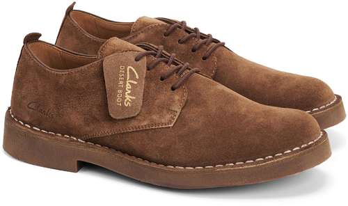 Мужские полуботинки Clarks (Desert Lon Evo 26166776), коричневые 12733546