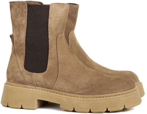 Женские челси Clarks, бежевые 12736677