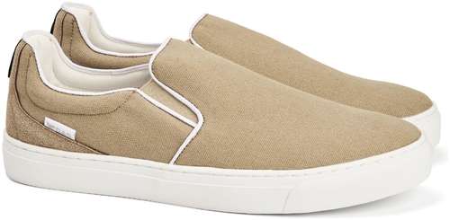 Мужские слипоны GAS, бежевые 12736017