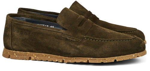 Мужские мокасины Bugatti, хаки 12736567