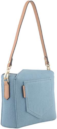 Женская сумка Maison Pourchet, синяя / 12730301 - вид 2