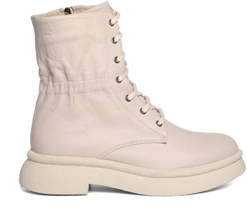 Женские высокие ботинки Clarks, белые / 12728606 - вид 2