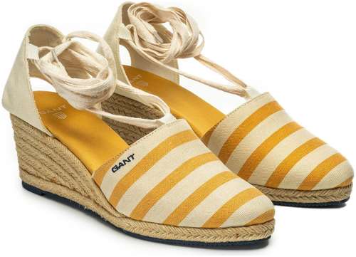 Женские туфли на ремешке Gant, бежевые / 12721738 - вид 1