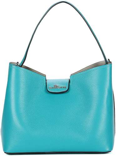 Женская сумка на плечо Charlotte, голубая 12724018