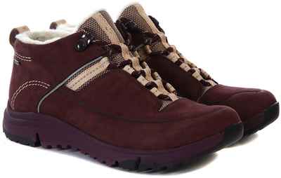Женские ботинки Clarks, фиолетовые 12711580
