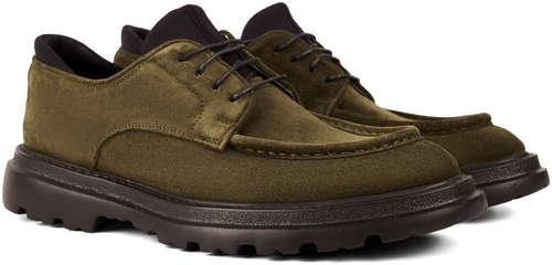 Мужские полуботинки Bugatti, хаки 12737917