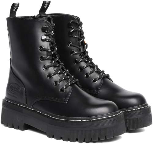 Женские высокие ботинки DOCKERS, черные 12727914