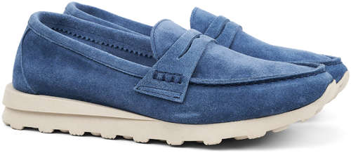 Женские лоферы Clarks, голубые 12736584