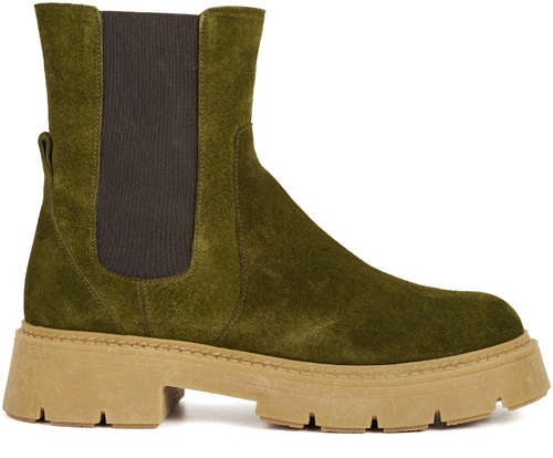 Женские челси Clarks, хаки / 12736675 - вид 2