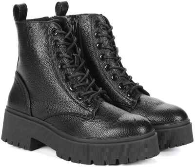Женские высокие ботинки Bullboxer, черные 12718533