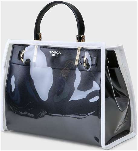 Женская сумка хэнд Tosca Blu, черная / 12723798 - вид 2