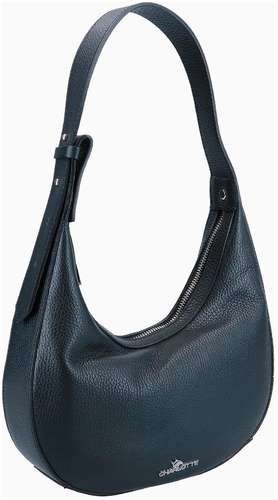 Женская сумка хобо Charlotte, черная 12723872