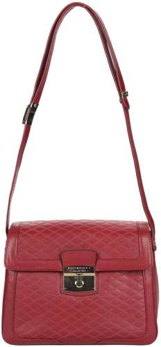 Женская сумка хэнд Maison Pourchet, красная 12728978