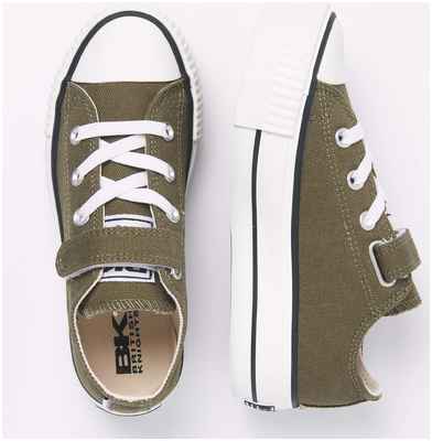 Детские кеды British Knights, оливковые / 12714919 - вид 2