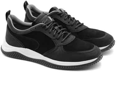 Мужские кроссовки Clarks (Puxton Run 26161232), черные 1273844