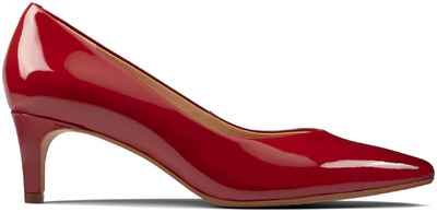 Женские туфли-лодочки Clarks, красные / 12710759 - вид 2