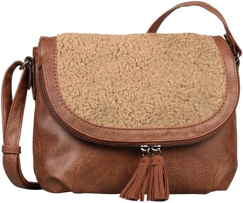 Женская сумка-мессенджер Tom Tailor Bags, коньячная 12724233