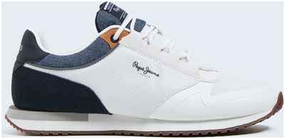 Мужские кроссовки Pepe Jeans London, белые / 127784 - вид 2