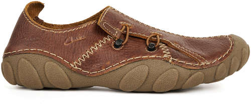 Мужские полуботинки Clarks, коричневые / 12736674 - вид 2