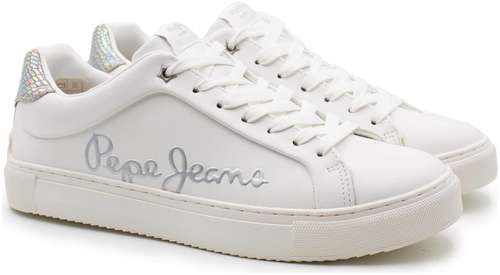 Женские кеды Pepe Jeans London, белые / 12723667