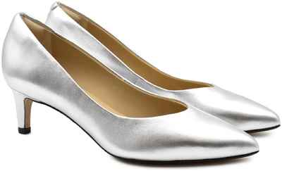 Женские туфли-лодочки Clarks(Laina55 Court2 26151482), серебряные 1275717