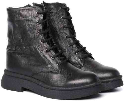 Женские высокие ботинки Clarks, черные / 12728605