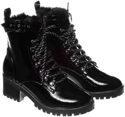 Женские высокие ботинки Pepe Jeans London, черные / 12711559