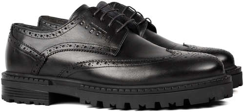 Мужские полуботинки Bugatti, черные 12737903