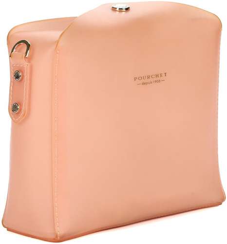 Женская сумка кросс-боди Maison Pourchet, розовая / 12723965 - вид 2