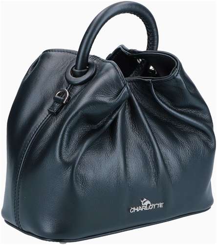 Женская сумка хобо Charlotte, черная 12723797