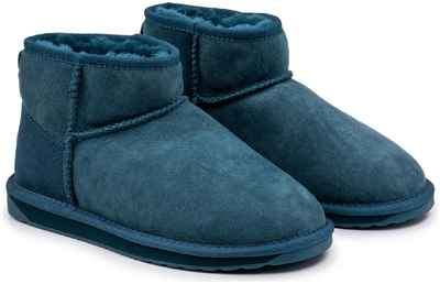 Женские ботинки из овчины (угги) EMU Australia, синие 1275800