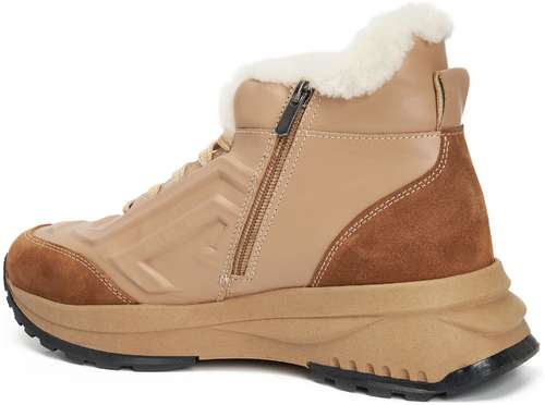 Женские высокие кроссовки Bugatti, розовые / 12735566 - вид 2