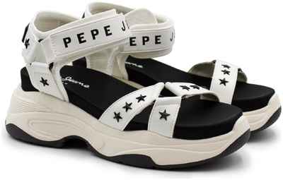Женские сандалии Pepe Jeans London, белые 1278254