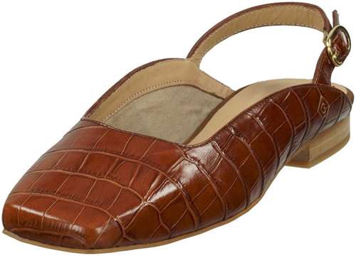 Женские туфли с закрытым мыском/открытой пяткой Gant (BELLYN 22511545), коньячные 12730102