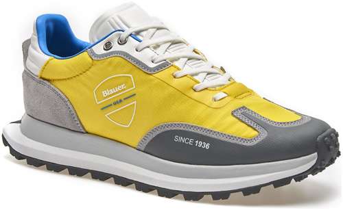 Мужские кроссовки Blauer, желтые / 12724297