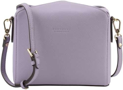 Женская сумка кросс-боди Maison Pourchet, фиолетовая 12729204