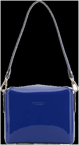 Женская сумка кросс-боди Maison Pourchet, синяя / 12730452