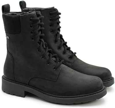 Женские высокие ботинки Clarks, черные 12711408
